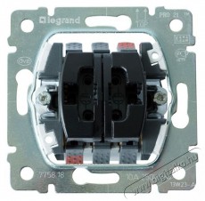Legrand 775818 Galea Life kettős v&aacute;lt&oacute;&eacute;rintkezős nyom&oacute; H&aacute;ztart&aacute;s / Otthon / K&uuml;lt&eacute;r - Vil&aacute;g&iacute;t&aacute;s / elektromoss&aacute;g - H&aacute;l&oacute;zati eloszt&oacute; / hosszabb&iacute;t&oacute; / adapter - 392200