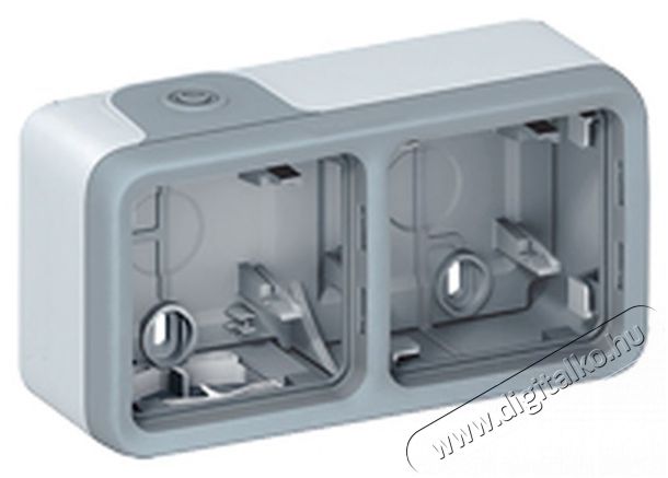 Legrand 069672 Plexo 55 2-es v&iacute;zszintes membr&aacute;nos sz&uuml;rke falonk&iacute;v&uuml;li doboz H&aacute;ztart&aacute;s / Otthon / K&uuml;lt&eacute;r - Vil&aacute;g&iacute;t&aacute;s / elektromoss&aacute;g - H&aacute;l&oacute;zati eloszt&oacute; / hosszabb&iacute;t&oacute; / adapter - 392678