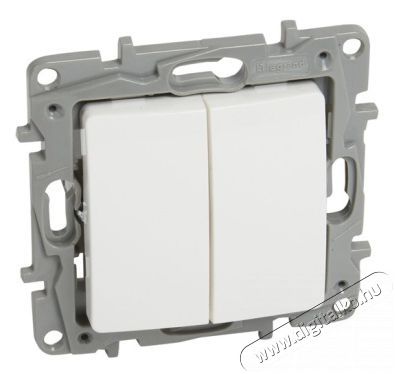 Legrand 764506 Nilo&eacute; csill&aacute;rkapcsol&oacute; - feh&eacute;r  H&aacute;ztart&aacute;s / Otthon / K&uuml;lt&eacute;r - Vil&aacute;g&iacute;t&aacute;s / elektromoss&aacute;g - H&aacute;l&oacute;zati eloszt&oacute; / hosszabb&iacute;t&oacute; / adapter - 391731
