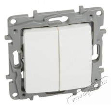 Legrand 764506 Nilo&eacute; csill&aacute;rkapcsol&oacute; - feh&eacute;r  H&aacute;ztart&aacute;s / Otthon / K&uuml;lt&eacute;r - Vil&aacute;g&iacute;t&aacute;s / elektromoss&aacute;g - H&aacute;l&oacute;zati eloszt&oacute; / hosszabb&iacute;t&oacute; / adapter - 391731