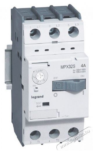 Legrand 417307 MPX3 TM 2.5-4.0A 3P 32S motorv&eacute;dő kismegszak&iacute;t&oacute; H&aacute;ztart&aacute;s / Otthon / K&uuml;lt&eacute;r - Vil&aacute;g&iacute;t&aacute;s / elektromoss&aacute;g - H&aacute;l&oacute;zati eloszt&oacute; / hosszabb&iacute;t&oacute; / adapter - 392530