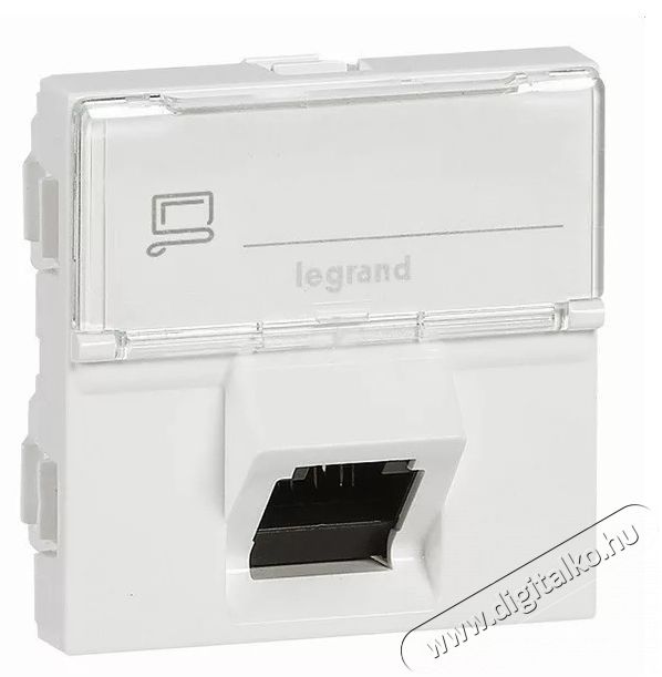 Legrand 076508 Program Mosaic 1 x RJ 45 &aacute;rny&eacute;kolt RJ 45 informatikai csatlakoz&oacute;aljzat - feh&eacute;r H&aacute;ztart&aacute;s / Otthon / K&uuml;lt&eacute;r - Vil&aacute;g&iacute;t&aacute;s / elektromoss&aacute;g - H&aacute;l&oacute;zati eloszt&oacute; / hosszabb&iacute;t&oacute; / adapter - 392673