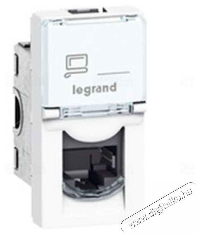 Legrand 076564 Program Mosaic Cat 6 UTP/ 2 modul/ LCS2 RJ45 aljzat - feh&eacute;r H&aacute;ztart&aacute;s / Otthon / K&uuml;lt&eacute;r - Vil&aacute;g&iacute;t&aacute;s / elektromoss&aacute;g - H&aacute;l&oacute;zati eloszt&oacute; / hosszabb&iacute;t&oacute; / adapter - 392662