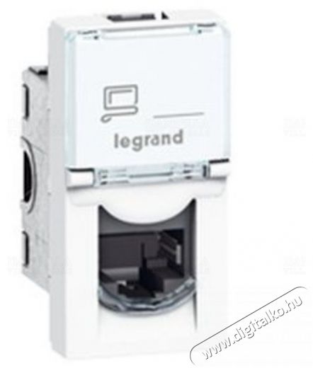 Legrand 076564 Program Mosaic Cat 6 UTP/ 2 modul/ LCS2 RJ45 aljzat - feh&eacute;r H&aacute;ztart&aacute;s / Otthon / K&uuml;lt&eacute;r - Vil&aacute;g&iacute;t&aacute;s / elektromoss&aacute;g - H&aacute;l&oacute;zati eloszt&oacute; / hosszabb&iacute;t&oacute; / adapter - 392662