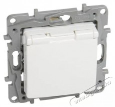 Legrand 764532 Nilo&eacute; csap&oacute;fedeles gyermekv&eacute;delemmel feh&eacute;r 2P+F aljzat H&aacute;ztart&aacute;s / Otthon / K&uuml;lt&eacute;r - Vil&aacute;g&iacute;t&aacute;s / elektromoss&aacute;g - H&aacute;l&oacute;zati eloszt&oacute; / hosszabb&iacute;t&oacute; / adapter - 392170