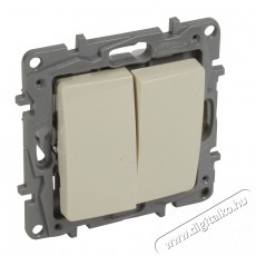 Legrand 764606 Nilo&eacute; csill&aacute;rkapcsol&oacute; - b&eacute;zs H&aacute;ztart&aacute;s / Otthon / K&uuml;lt&eacute;r - Vil&aacute;g&iacute;t&aacute;s / elektromoss&aacute;g - H&aacute;l&oacute;zati eloszt&oacute; / hosszabb&iacute;t&oacute; / adapter - 391737