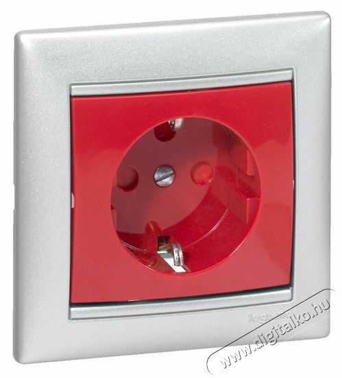 Legrand 774327 Valena reteszelt piros bet&eacute;tt&aacute;rcs&aacute;val 2P+F csatlakoz&oacute;aljzat H&aacute;ztart&aacute;s / Otthon / K&uuml;lt&eacute;r - Vil&aacute;g&iacute;t&aacute;s / elektromoss&aacute;g - H&aacute;l&oacute;zati eloszt&oacute; / hosszabb&iacute;t&oacute; / adapter - 392390