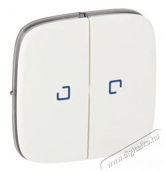 Legrand 755225 Valena Allure f&eacute;nyjelzős feh&eacute;r kettős kapcsol&oacute; burkolat H&aacute;ztart&aacute;s / Otthon / K&uuml;lt&eacute;r - Vil&aacute;g&iacute;t&aacute;s / elektromoss&aacute;g - H&aacute;l&oacute;zati eloszt&oacute; / hosszabb&iacute;t&oacute; / adapter - 392159