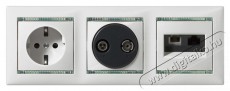 Legrand 774180 Valena elef&aacute;ntcsont RJ11+RJ45 Cat5e UTP kombin&aacute;lt aljzat H&aacute;ztart&aacute;s / Otthon / K&uuml;lt&eacute;r - Vil&aacute;g&iacute;t&aacute;s / elektromoss&aacute;g - H&aacute;l&oacute;zati eloszt&oacute; / hosszabb&iacute;t&oacute; / adapter - 392112