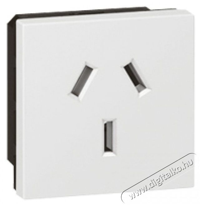 Legrand 572112 ausztr&aacute;l szabv&aacute;ny, csavaros 15 A feh&eacute;r 2P+F csatlakoz&oacute;aljzat Iroda &eacute;s sz&aacute;m&iacute;t&aacute;stechnika - Egy&eacute;b sz&aacute;m&iacute;t&aacute;stechnikai term&eacute;k - 391568