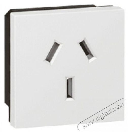 Legrand 572112 ausztr&aacute;l szabv&aacute;ny, csavaros 15 A feh&eacute;r 2P+F csatlakoz&oacute;aljzat Iroda &eacute;s sz&aacute;m&iacute;t&aacute;stechnika - Egy&eacute;b sz&aacute;m&iacute;t&aacute;stechnikai term&eacute;k - 391568