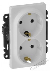 Legrand 753127 Valena Life gyermekv&eacute;delem n&eacute;lk&uuml;l/ feh&eacute;r 2x2P+F csatlakoz&oacute;aljzat H&aacute;ztart&aacute;s / Otthon / K&uuml;lt&eacute;r - Vil&aacute;g&iacute;t&aacute;s / elektromoss&aacute;g - H&aacute;l&oacute;zati eloszt&oacute; / hosszabb&iacute;t&oacute; / adapter - 392340