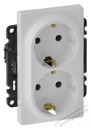 Legrand 753127 Valena Life gyermekv&eacute;delem n&eacute;lk&uuml;l/ feh&eacute;r 2x2P+F csatlakoz&oacute;aljzat H&aacute;ztart&aacute;s / Otthon / K&uuml;lt&eacute;r - Vil&aacute;g&iacute;t&aacute;s / elektromoss&aacute;g - H&aacute;l&oacute;zati eloszt&oacute; / hosszabb&iacute;t&oacute; / adapter - 392340