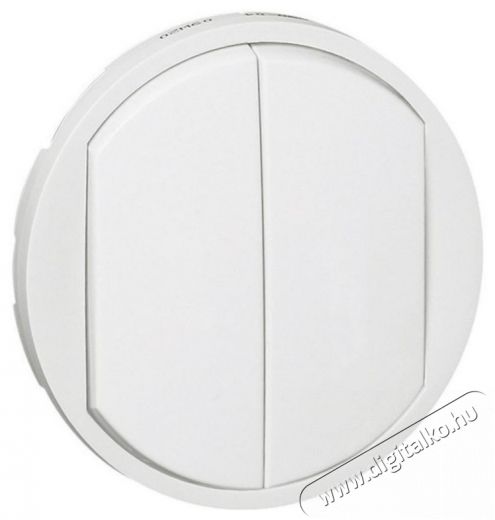 Legrand 068002 C&eacute;liane kettős billentyű - feh&eacute;r H&aacute;ztart&aacute;s / Otthon / K&uuml;lt&eacute;r - Vil&aacute;g&iacute;t&aacute;s / elektromoss&aacute;g - H&aacute;l&oacute;zati eloszt&oacute; / hosszabb&iacute;t&oacute; / adapter - 392758