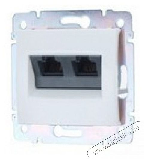 Legrand 774239 Valena feh&eacute;r 2xRJ45 LCS2 Cat5e UTP aljzat H&aacute;ztart&aacute;s / Otthon / K&uuml;lt&eacute;r - Vil&aacute;g&iacute;t&aacute;s / elektromoss&aacute;g - H&aacute;l&oacute;zati eloszt&oacute; / hosszabb&iacute;t&oacute; / adapter - 408281