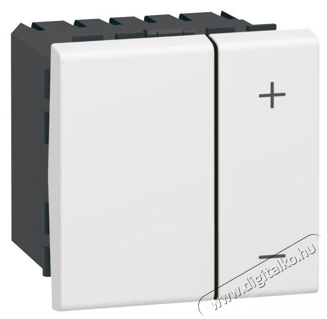 Legrand 078407 Program Mosaic 2 vezet&eacute;kes 400W 2 modulos feh&eacute;r univerz&aacute;lis f&eacute;nyerőszab&aacute;lyz&oacute; Iroda &eacute;s sz&aacute;m&iacute;t&aacute;stechnika - Egy&eacute;b sz&aacute;m&iacute;t&aacute;stechnikai term&eacute;k - 424874