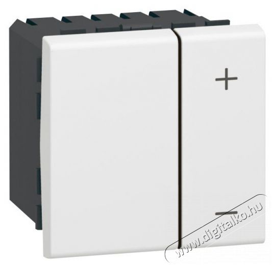 Legrand 078407 Program Mosaic 2 vezet&eacute;kes 400W 2 modulos feh&eacute;r univerz&aacute;lis f&eacute;nyerőszab&aacute;lyz&oacute; Iroda &eacute;s sz&aacute;m&iacute;t&aacute;stechnika - Egy&eacute;b sz&aacute;m&iacute;t&aacute;stechnikai term&eacute;k - 424874