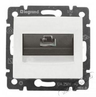 Legrand 774242 Valena Life 1xRJ45 Cat6 U/UTP Iroda &eacute;s sz&aacute;m&iacute;t&aacute;stechnika - H&aacute;l&oacute;zat - H&aacute;l&oacute;zati kieg&eacute;sz&iacute;tő - 439067