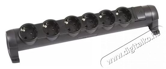 Legrand 694610 CON k&aacute;bel n&eacute;lk&uuml;l fekete 6x2P+F eloszt&oacute;sor H&aacute;ztart&aacute;s / Otthon / K&uuml;lt&eacute;r - Vil&aacute;g&iacute;t&aacute;s / elektromoss&aacute;g - H&aacute;l&oacute;zati eloszt&oacute; / hosszabb&iacute;t&oacute; / adapter - 458310