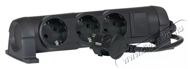 Legrand 694601 CON 1,5m vezet&eacute;kkel fekete 3x2P+F eloszt&oacute;sor H&aacute;ztart&aacute;s / Otthon / K&uuml;lt&eacute;r - Vil&aacute;g&iacute;t&aacute;s / elektromoss&aacute;g - H&aacute;l&oacute;zati eloszt&oacute; / hosszabb&iacute;t&oacute; / adapter - 458314