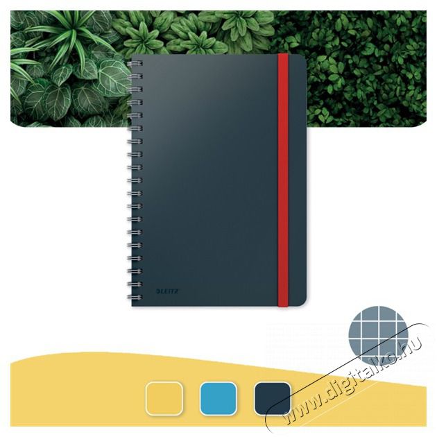 Leitz COSY Soft touch B5 b&aacute;rsony sz&uuml;rke kock&aacute;s spir&aacute;lf&uuml;zet Iroda &eacute;s sz&aacute;m&iacute;t&aacute;stechnika - Egy&eacute;b sz&aacute;m&iacute;t&aacute;stechnikai term&eacute;k - 396260