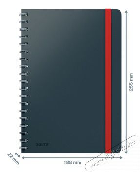 Leitz COSY Soft touch B5 b&aacute;rsony sz&uuml;rke vonalas spir&aacute;lf&uuml;zet Iroda &eacute;s sz&aacute;m&iacute;t&aacute;stechnika - Egy&eacute;b sz&aacute;m&iacute;t&aacute;stechnikai term&eacute;k - 396261