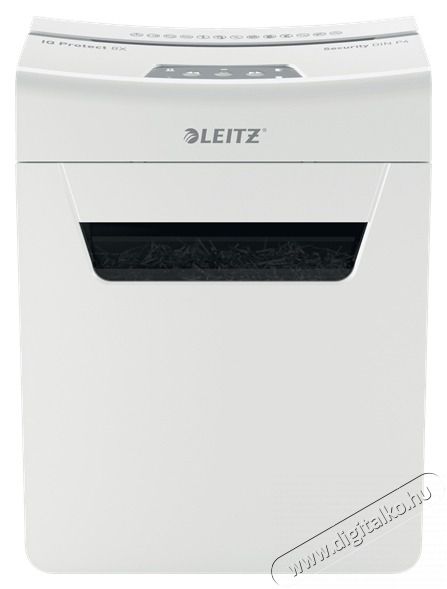 Leitz IQ Protect Premium 8X Iratmegsemmis&iacute;tő Iroda &eacute;s sz&aacute;m&iacute;t&aacute;stechnika - Iratmegsemmis&iacute;tő - 395651