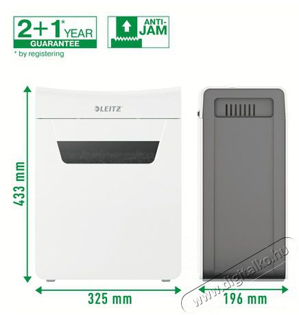 Leitz IQ Protect Premium 8X Iratmegsemmis&iacute;tő Iroda &eacute;s sz&aacute;m&iacute;t&aacute;stechnika - Iratmegsemmis&iacute;tő - 395651