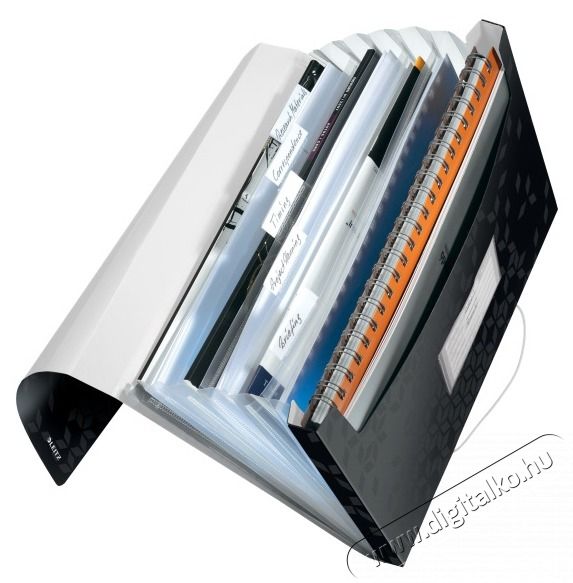 Leitz Wow PP fekete harmonika irattart&oacute; Iroda &eacute;s sz&aacute;m&iacute;t&aacute;stechnika - Egy&eacute;b sz&aacute;m&iacute;t&aacute;stechnikai term&eacute;k - 396618