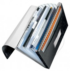 Leitz Wow PP fekete harmonika irattart&oacute; Iroda &eacute;s sz&aacute;m&iacute;t&aacute;stechnika - Egy&eacute;b sz&aacute;m&iacute;t&aacute;stechnikai term&eacute;k - 396618