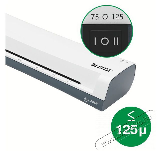 Leitz iLam Home A3 feh&eacute;r lamin&aacute;l&oacute;g&eacute;p Iroda &eacute;s sz&aacute;m&iacute;t&aacute;stechnika - Pap&iacute;r kezelő term&eacute;k - Lamin&aacute;l&oacute; - 496405