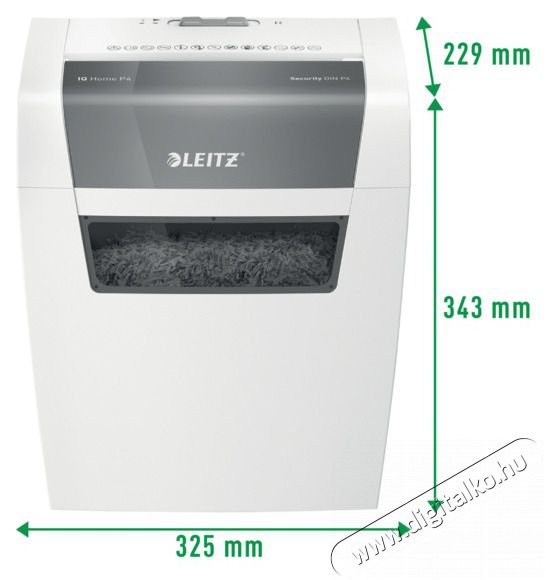 Leitz IQ Home iratmegsemmis&iacute;tő Iroda &eacute;s sz&aacute;m&iacute;t&aacute;stechnika - Iratmegsemmis&iacute;tő - 507010