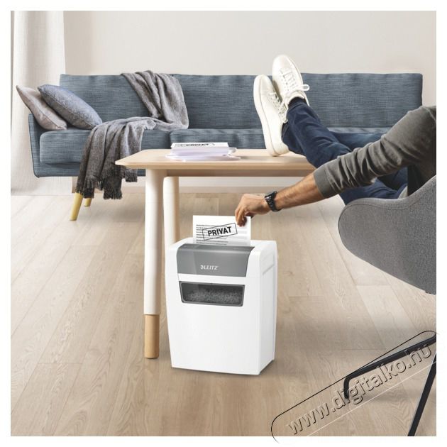 Leitz IQ Home iratmegsemmis&iacute;tő Iroda &eacute;s sz&aacute;m&iacute;t&aacute;stechnika - Iratmegsemmis&iacute;tő - 507010