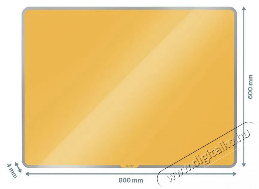 Leitz Cosy 80x60cm m&aacute;gneses s&aacute;rga t&aacute;bla Iroda &eacute;s sz&aacute;m&iacute;t&aacute;stechnika - Egy&eacute;b sz&aacute;m&iacute;t&aacute;stechnikai term&eacute;k - 522340