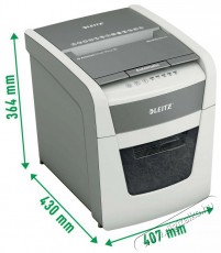 Leitz IQ AutoFeed 50X P4 Iratmegsemmis&iacute;tő Iroda &eacute;s sz&aacute;m&iacute;t&aacute;stechnika - Iratmegsemmis&iacute;tő - 530301