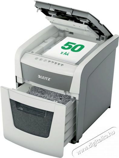 Leitz IQ AutoFeed 50X P4 Iratmegsemmis&iacute;tő Iroda &eacute;s sz&aacute;m&iacute;t&aacute;stechnika - Iratmegsemmis&iacute;tő - 530301