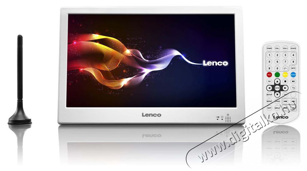 Lenco TFT-1028WH Hordozhat&oacute; LED TV Telev&iacute;zi&oacute;k - Hordozhat&oacute; telev&iacute;zi&oacute; - 381472
