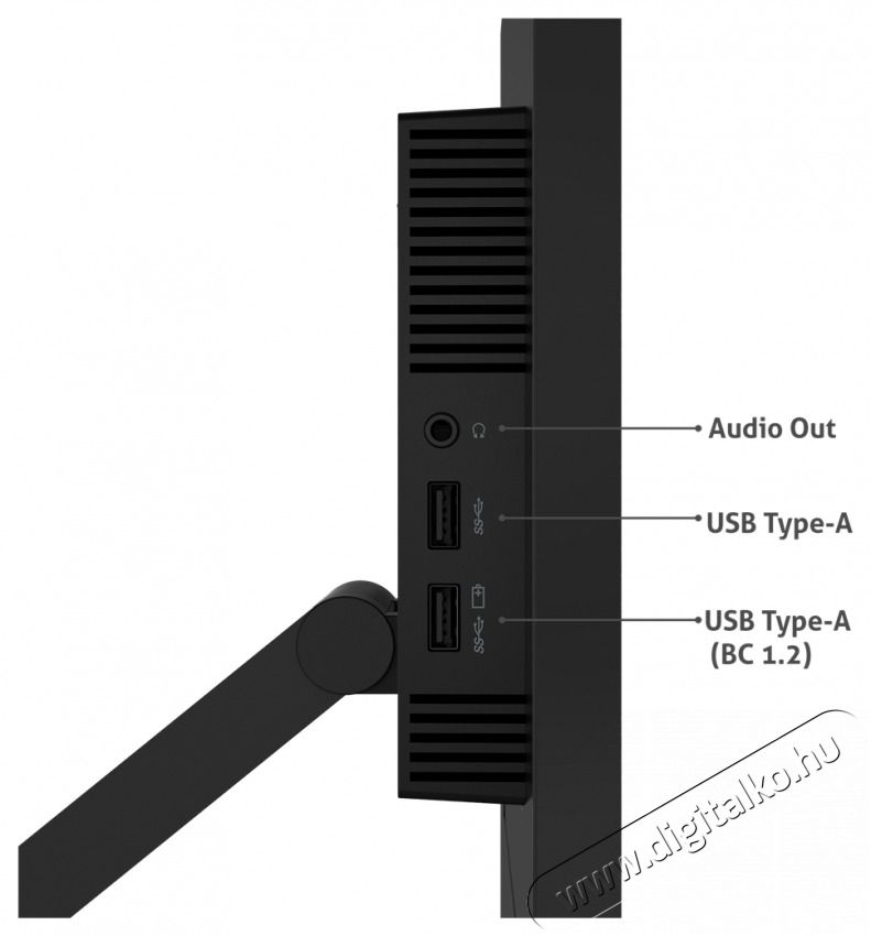 Lenovo Monitor ThinkVision T24t-20; 23,8 FHD 1920x1080 IPS Touch, 60Hz, 16:9, 1000:1, 300cd/m2, 4ms, HDMI, DP, USB-C Iroda &eacute;s sz&aacute;m&iacute;t&aacute;stechnika - Monitor - Monitor - 483942