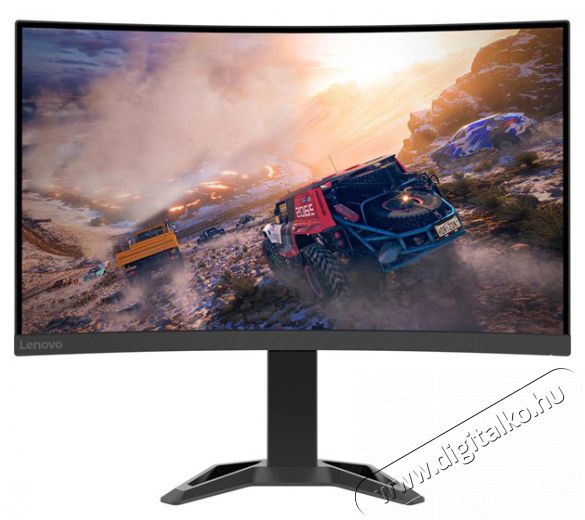 Lenovo G27c-30 FHD VA 165Hz DP/HDMI fekete WLED gamer monitor Iroda &eacute;s sz&aacute;m&iacute;t&aacute;stechnika - Monitor - Monitor - 516210