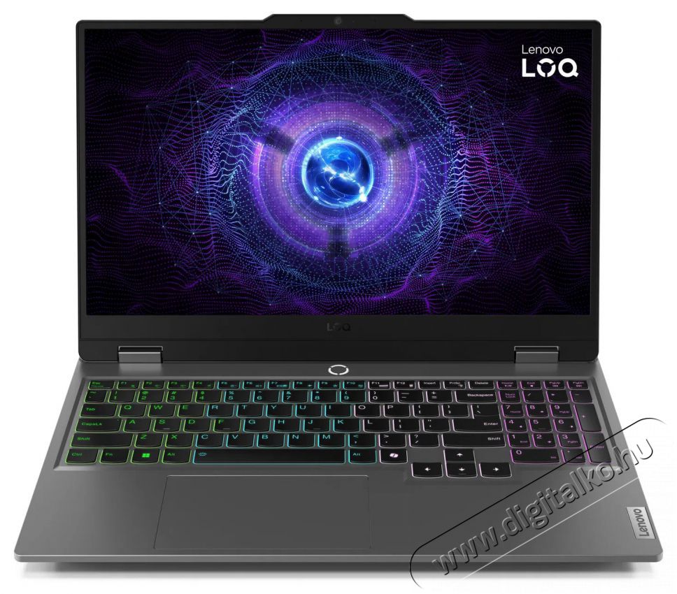 Lenovo LOQ 15IRX9 Luna Grey 83DV00MDHV Iroda &eacute;s sz&aacute;m&iacute;t&aacute;stechnika - Notebook - 522361