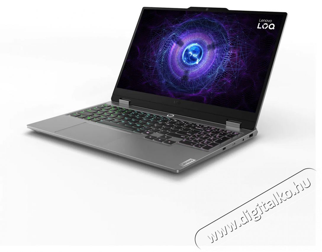 Lenovo LOQ 15IRX9 Luna Grey 83DV00MDHV Iroda &eacute;s sz&aacute;m&iacute;t&aacute;stechnika - Notebook - 522361