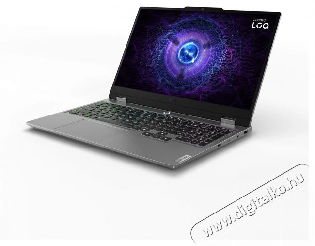 Lenovo LOQ 15IRX9 Luna Grey 83DV00MDHV Iroda &eacute;s sz&aacute;m&iacute;t&aacute;stechnika - Notebook - 522361