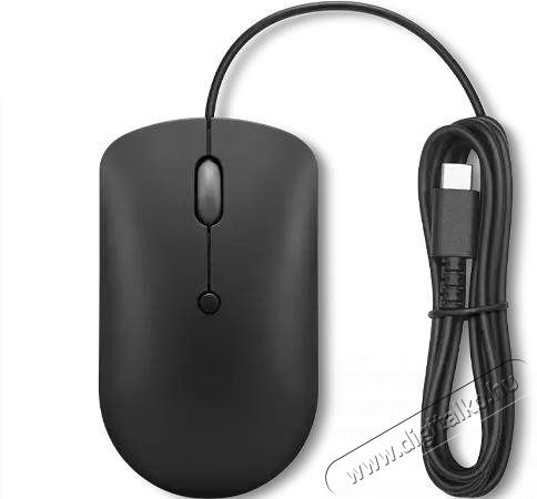 Lenovo 400 USB-C Wired Compact Mouse (GY51D20875) Iroda &eacute;s sz&aacute;m&iacute;t&aacute;stechnika - Eg&eacute;r - Vezet&eacute;kes eg&eacute;r - 531397