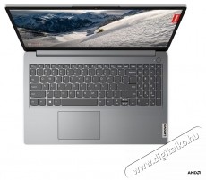 Lenovo Ideapad 1 15AMN7 15,6  FullHD laptop, AMD  Ryzen  5 7520U, 8GB, 512GB SSD, AMD  Radeon  610M Graphics, FreeDOS, Magyar billentyűzet, Sz&uuml;rke - Iroda &eacute;s sz&aacute;m&iacute;t&aacute;stechnika - Notebook - 537080