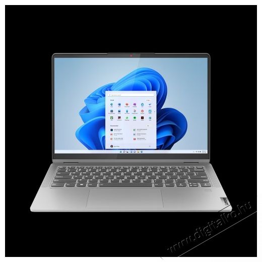 Lenovo Ideapad Flex 5 14IRU8 14  Touch WUXGA laptop, Intel  Core  i5-1335U, 16GB, 1TB SSD, Intel  Iris  Xe Graphics, Windows  11 Home S, Magyar billentyűzet, Sz&uuml;rke Iroda &eacute;s sz&aacute;m&iacute;t&aacute;stechnika - Notebook - 537084