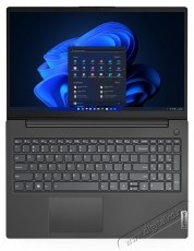 Lenovo V15 G4 IAH laptop, 15,6  FullHD, Intel  Core  i5-12500H, 8GB, 256GB SSD, Intel  Iris  Xe Graphics, FreeDOS, magyar billentyűzet, fekete Iroda &eacute;s sz&aacute;m&iacute;t&aacute;stechnika - Notebook - 537078