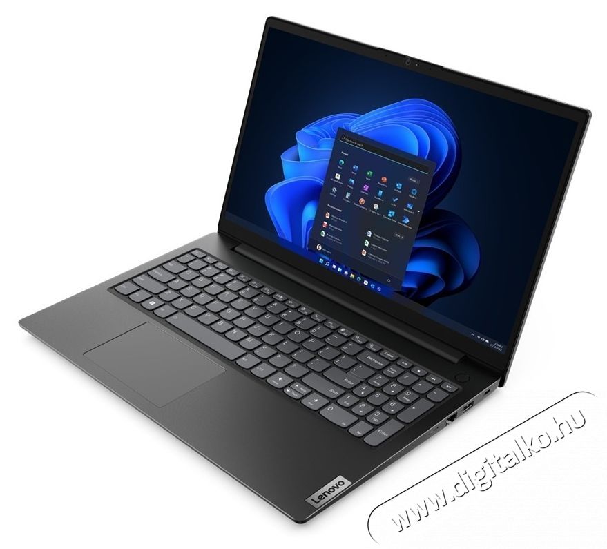 Lenovo V15 G4 IAH laptop, 15,6  FullHD, Intel  Core  i5-12500H, 8GB, 256GB SSD, Intel  Iris  Xe Graphics, FreeDOS, magyar billentyűzet, fekete Iroda &eacute;s sz&aacute;m&iacute;t&aacute;stechnika - Notebook - 537078