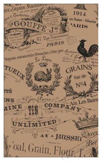 LEONE Zs&iacute;rpap&iacute;r, vintage minta, 20&times;35 cm, 500 db Konyhai term&eacute;kek - Egy&eacute;b / Konyhai kieg&eacute;sz&iacute;tő - 527406