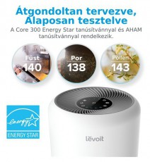 Levoit CORE 300-RAC L&Eacute;GTISZT&Iacute;T&Oacute; Sz&eacute;ps&eacute;g&aacute;pol&aacute;s / Eg&eacute;szs&eacute;g - L&eacute;gtiszt&iacute;t&oacute; / p&aacute;r&aacute;s&iacute;t&oacute; / p&aacute;r&aacute;tlan&iacute;t&oacute; - L&eacute;gtiszt&iacute;t&oacute; - 470597