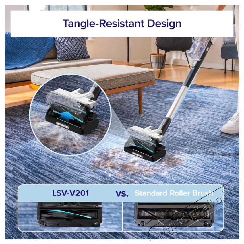 Levoit LVAC-200 4in1 Aku Turbo Cyclone, sz&uuml;rke H&aacute;ztart&aacute;s / Otthon / K&uuml;lt&eacute;r - Porsz&iacute;v&oacute; / takar&iacute;t&oacute;g&eacute;p - K&eacute;zi / &aacute;ll&oacute; porsz&iacute;v&oacute; - 511079